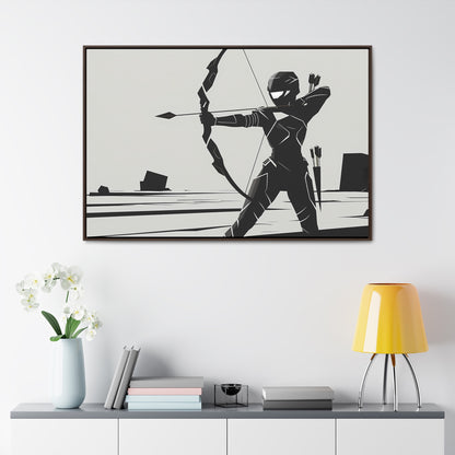 Silent Hunter - Gallery Canvas Wraps, Horizontal Frame