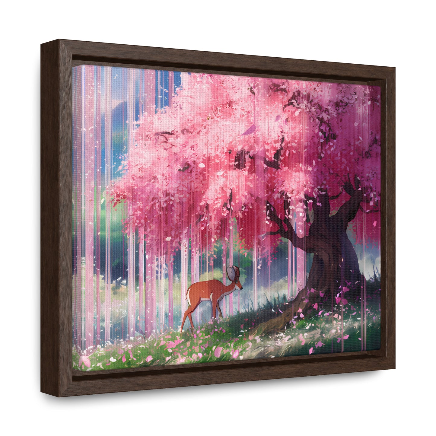 Beneath the Blossoming Canopy - Gallery Canvas Wraps, Horizontal Frame