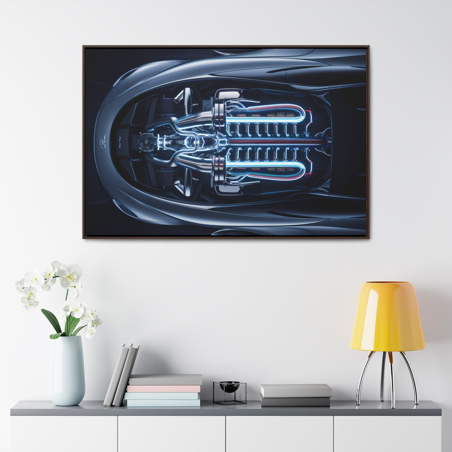 "Symphony of Engineering" - Gallery Canvas Wraps, Horizontal Frame