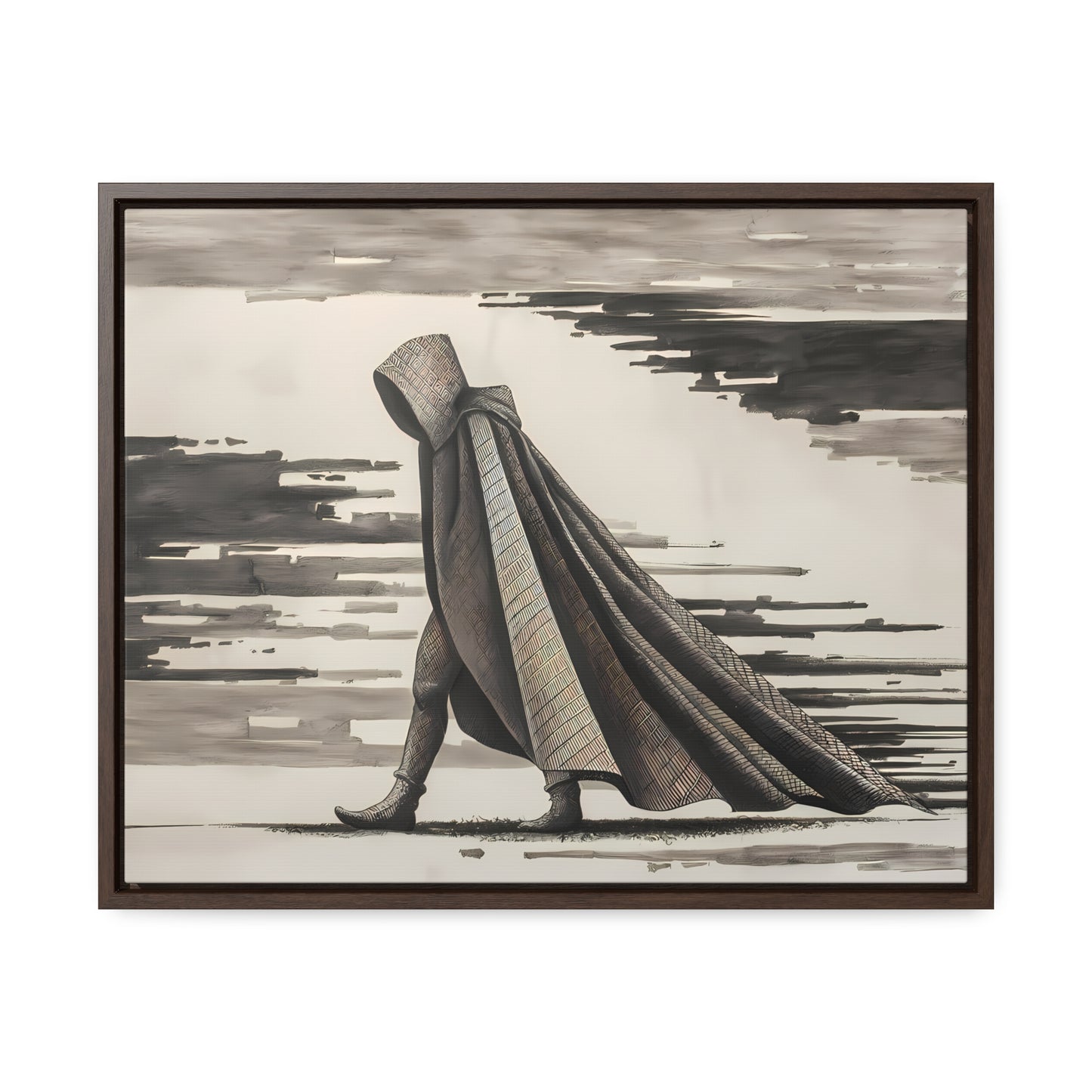 Wanderer of Shadows - Gallery Canvas Wraps, Horizontal Frame