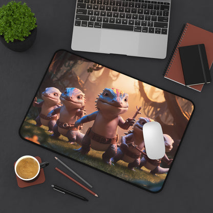 Guardians of the Enchanted Forest - Desk Mat