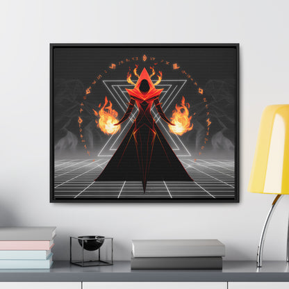 Eternal Pyromancer - Gallery Canvas Wraps, Horizontal Frame