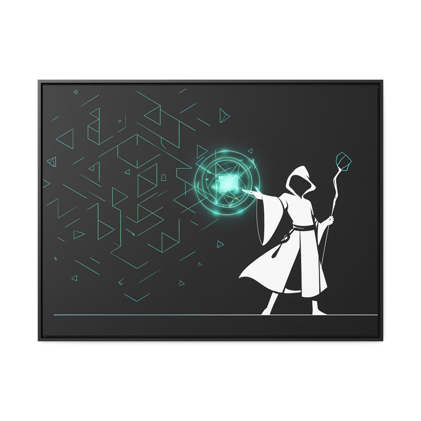 Arcane Geometry - Gallery Canvas Wraps, Horizontal Frame