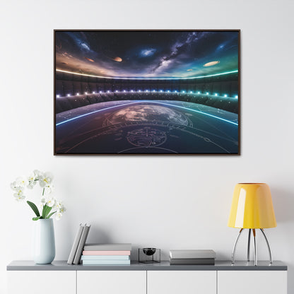 Stellar Observatory Nexus - Gallery Canvas Wraps, Horizontal Frame