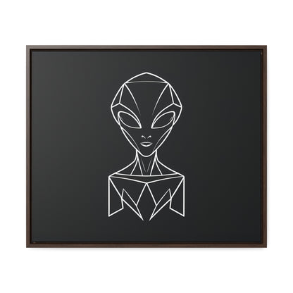 Alien Geometry - Gallery Canvas Wraps, Horizontal Frame