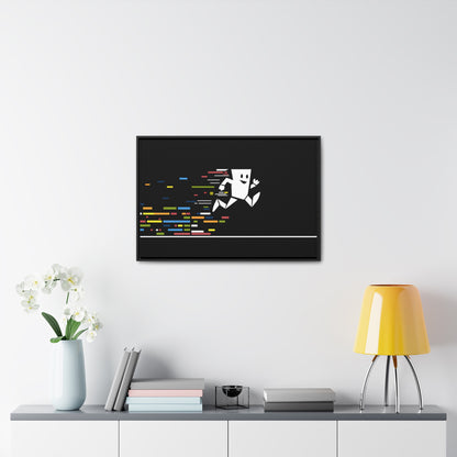 Data Sprint - Gallery Canvas Wraps, Horizontal Frame