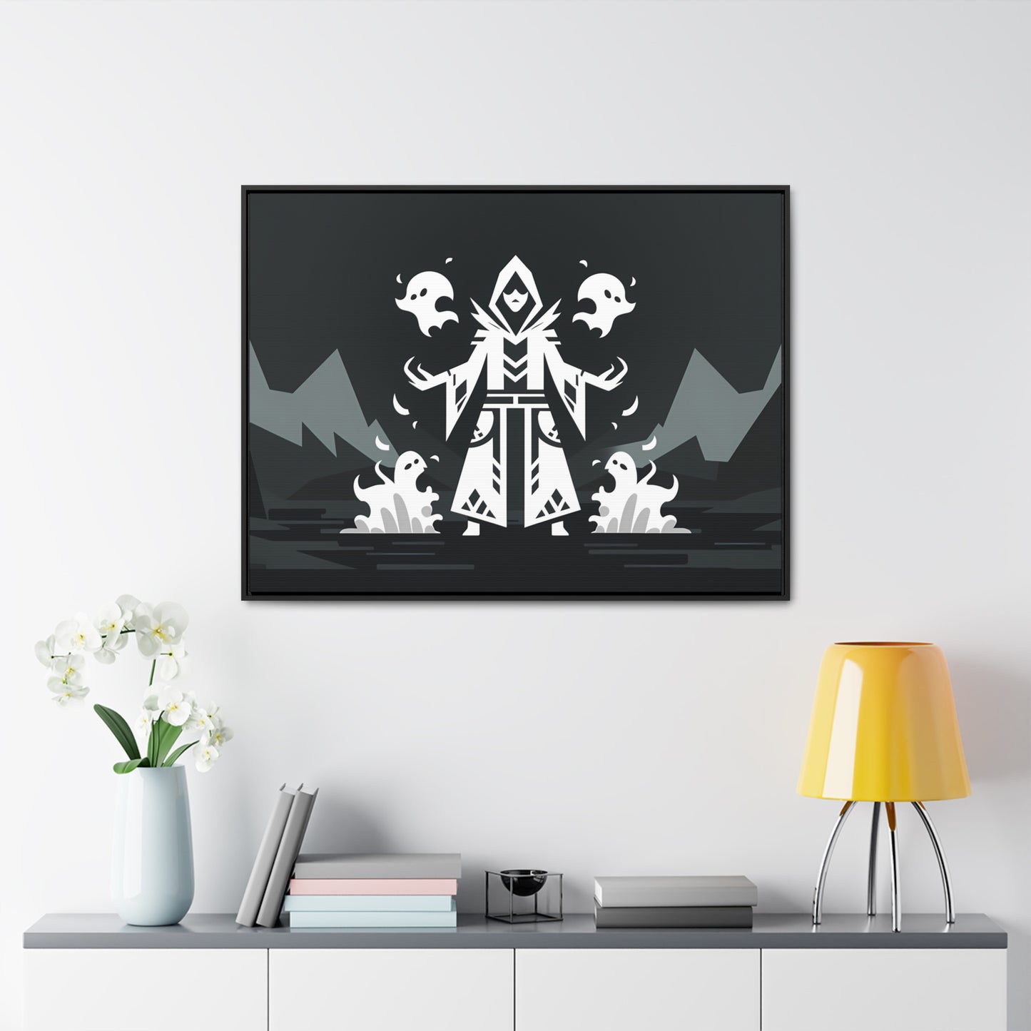 Summoner of the Abyss - Gallery Canvas Wraps, Horizontal Frame