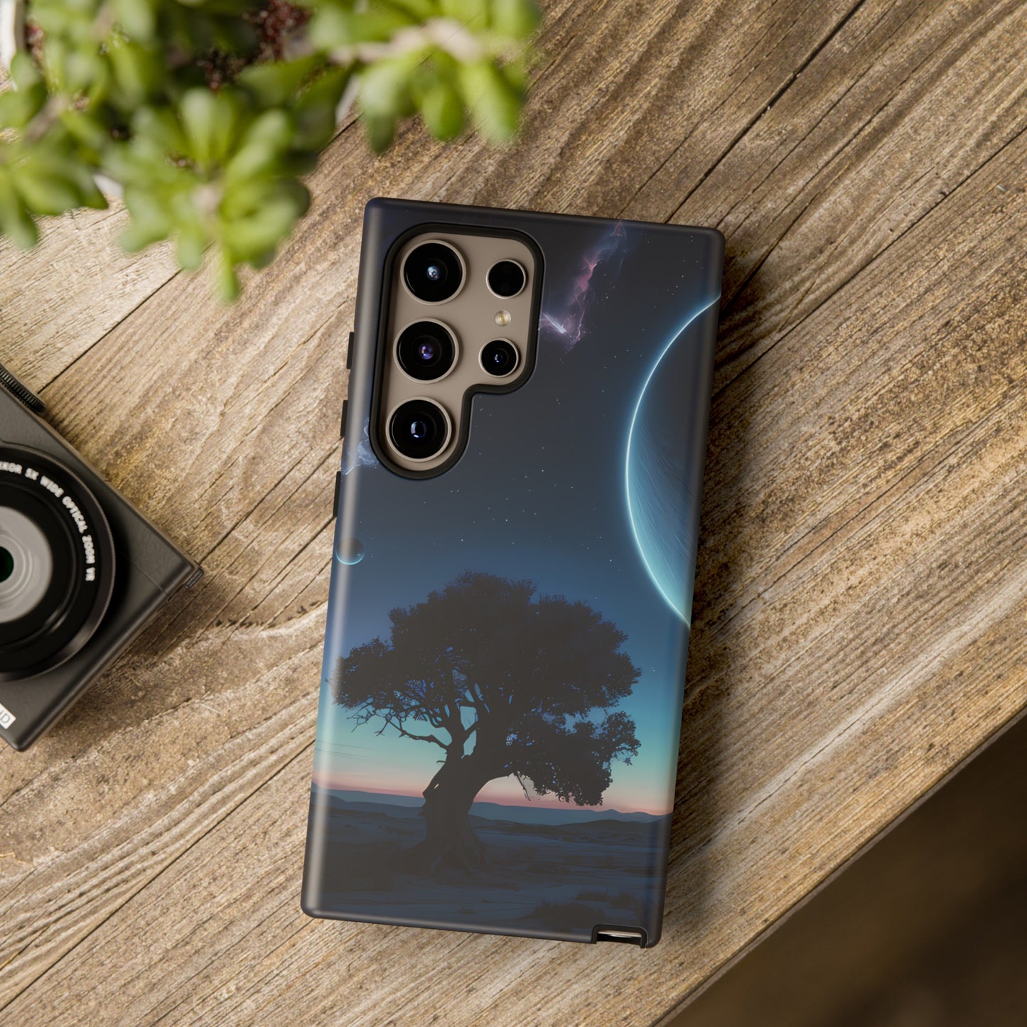 The Cosmos and a Tree - Smartphone Tough Cases