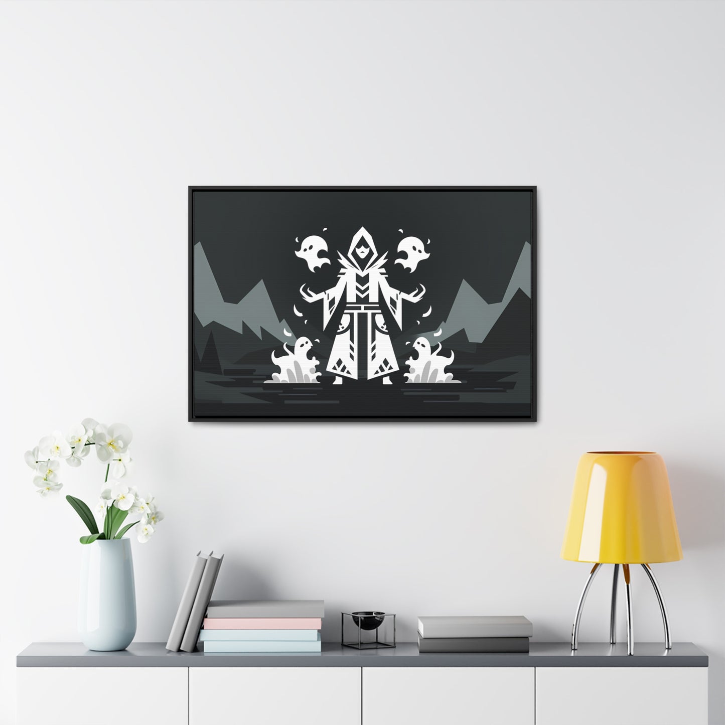 Summoner of the Abyss - Gallery Canvas Wraps, Horizontal Frame