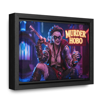 Neon Anarchy - Gallery Canvas Wraps, Horizontal Frame