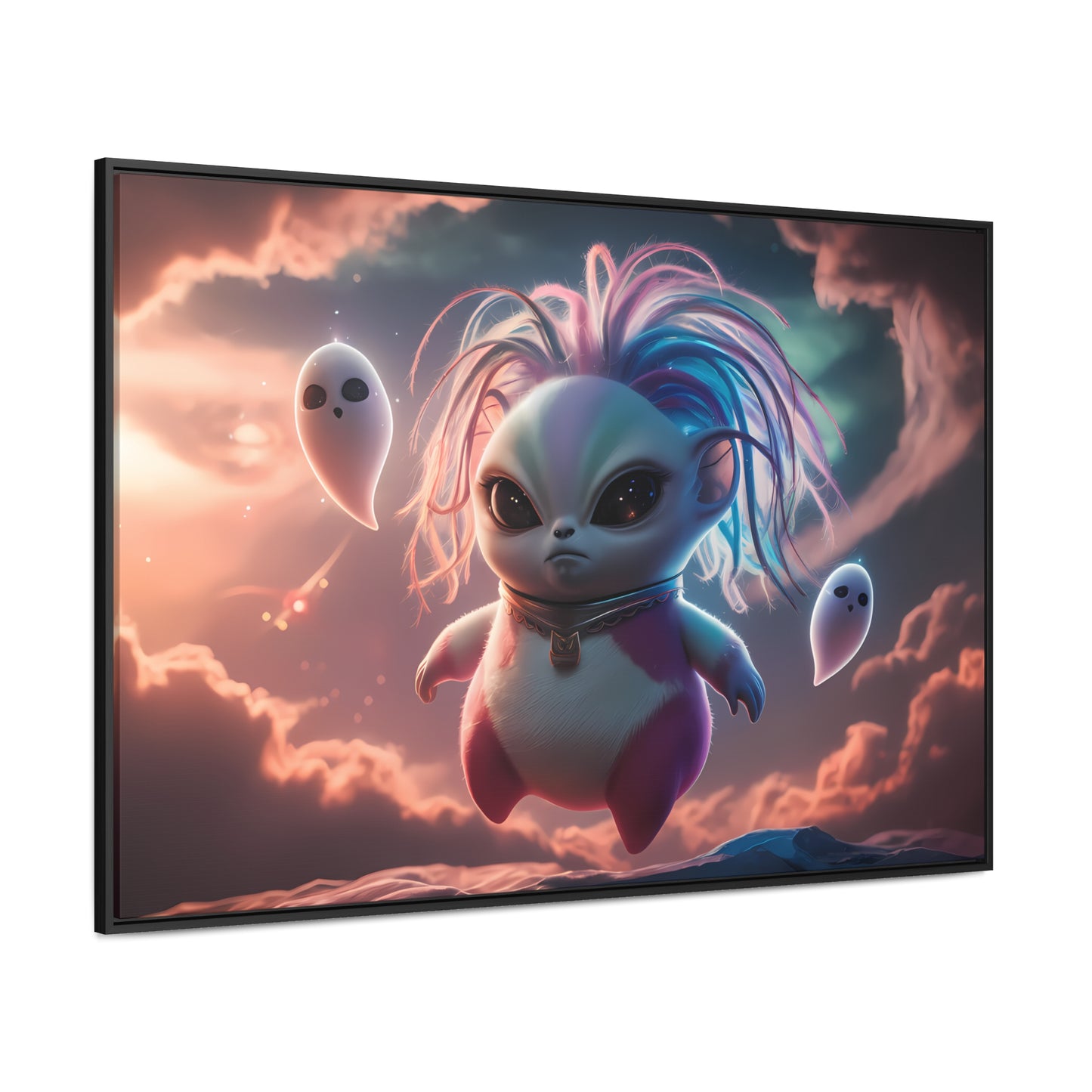 Guardian of the Twilight Spirits - Gallery Canvas Wraps, Horizontal Frame