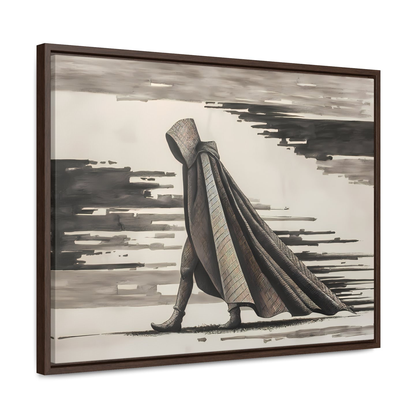 Wanderer of Shadows - Gallery Canvas Wraps, Horizontal Frame