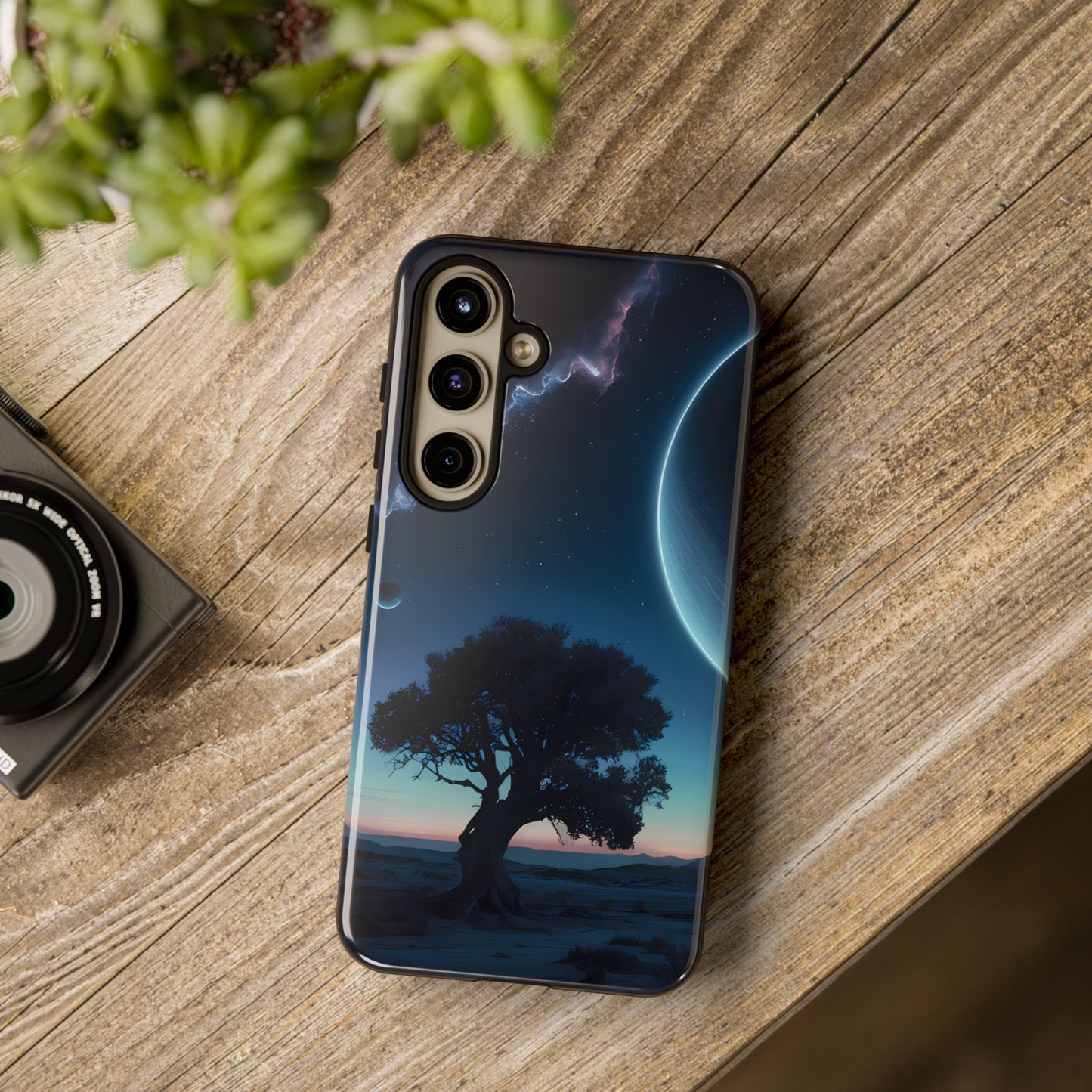 The Cosmos and a Tree - Smartphone Tough Cases