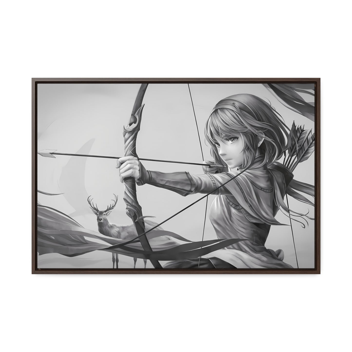 Guardian of the Wilds - Gallery Canvas Wraps, Horizontal Frame