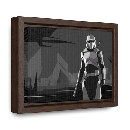 The Lone Protector - Gallery Canvas Wraps, Horizontal Frame