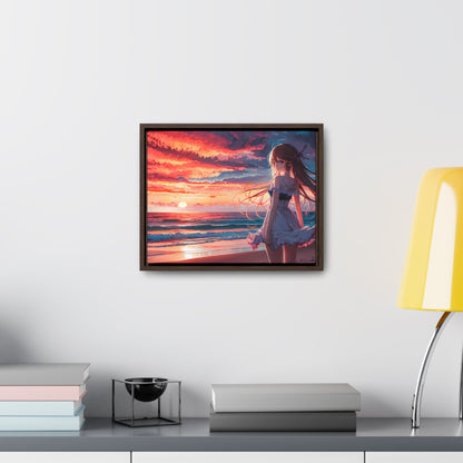 Sunset Reverie - Gallery Canvas Wraps, Horizontal Frame