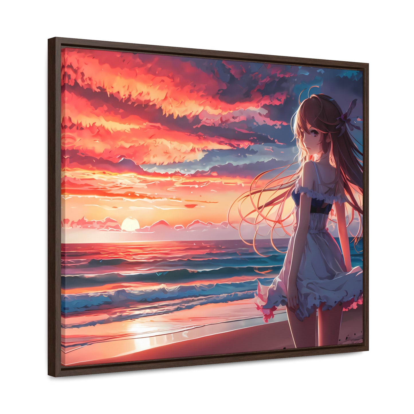 Sunset Reverie - Gallery Canvas Wraps, Horizontal Frame