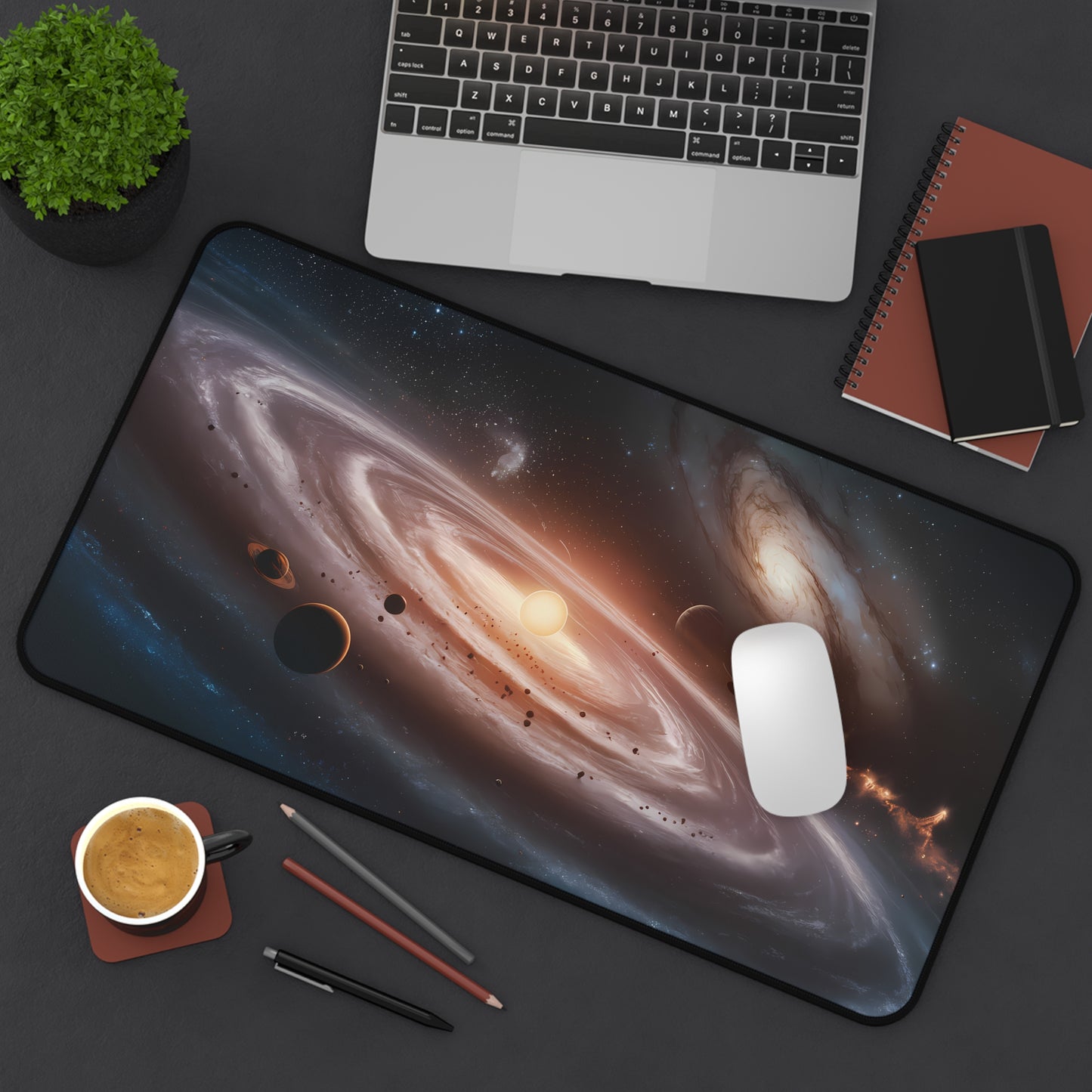 Genesis of Galaxies - Desk Mat