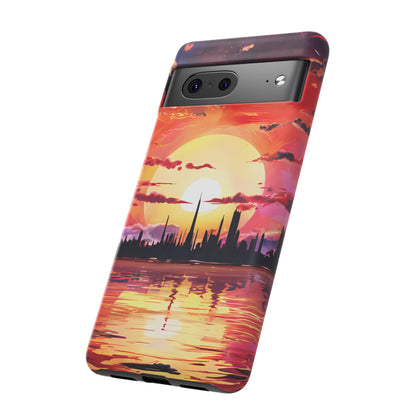 Anime Island City - Smartphone Tough Cases