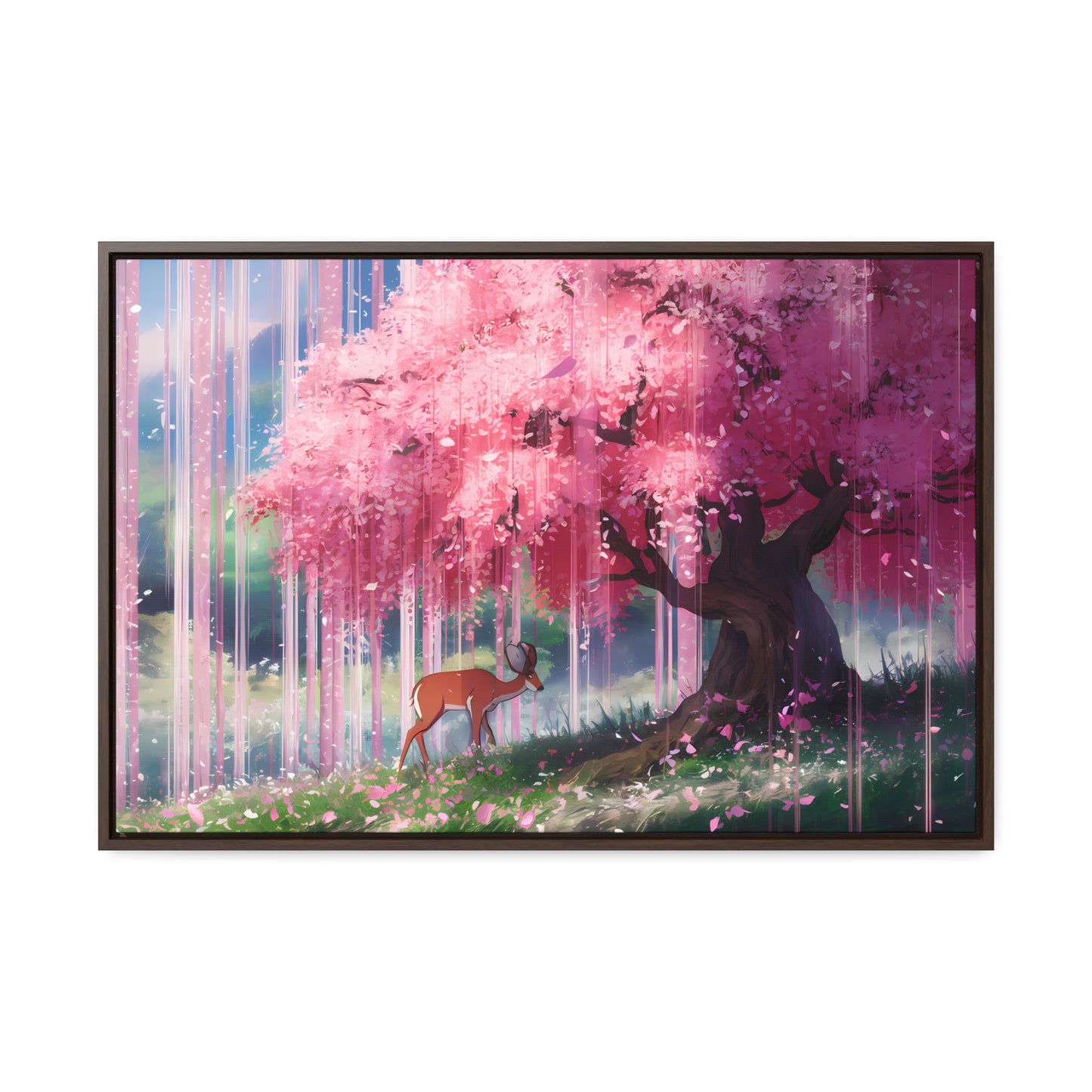 Beneath the Blossoming Canopy - Gallery Canvas Wraps, Horizontal Frame