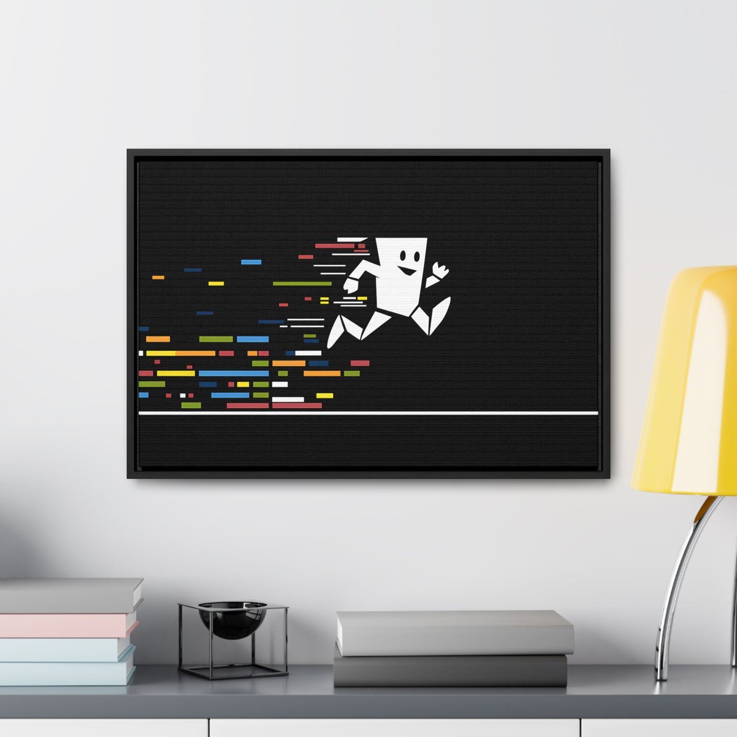 Data Sprint - Gallery Canvas Wraps, Horizontal Frame