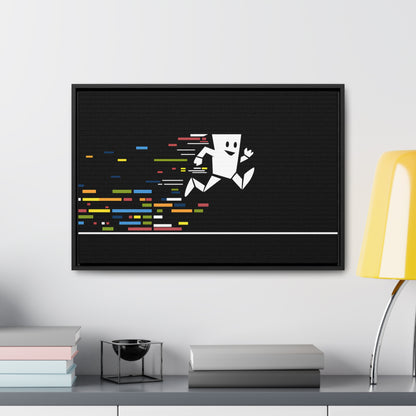 Data Sprint - Gallery Canvas Wraps, Horizontal Frame