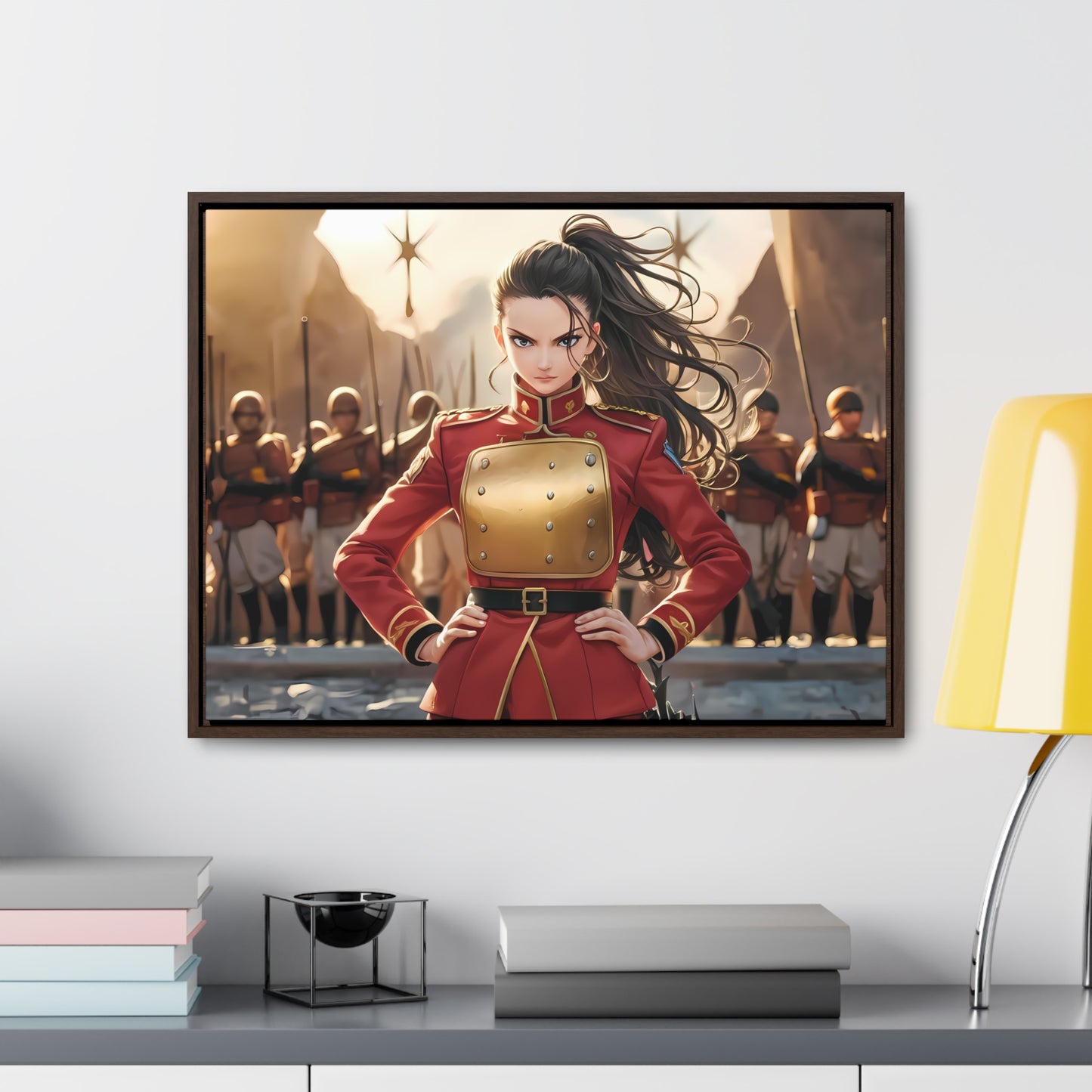 Commander of the Crimson Legion - Gallery Canvas Wraps, Horizontal Frame