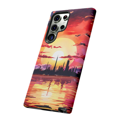 Anime Island City - Smartphone Tough Cases