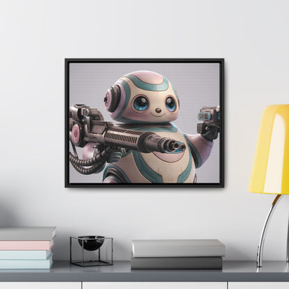 "Adorable Defender" - Gallery Canvas Wraps, Horizontal Frame