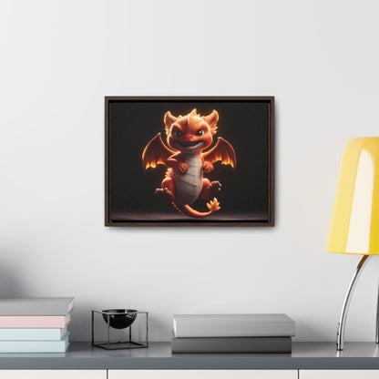 Fiery Mischief - Gallery Canvas Wraps, Horizontal Frame