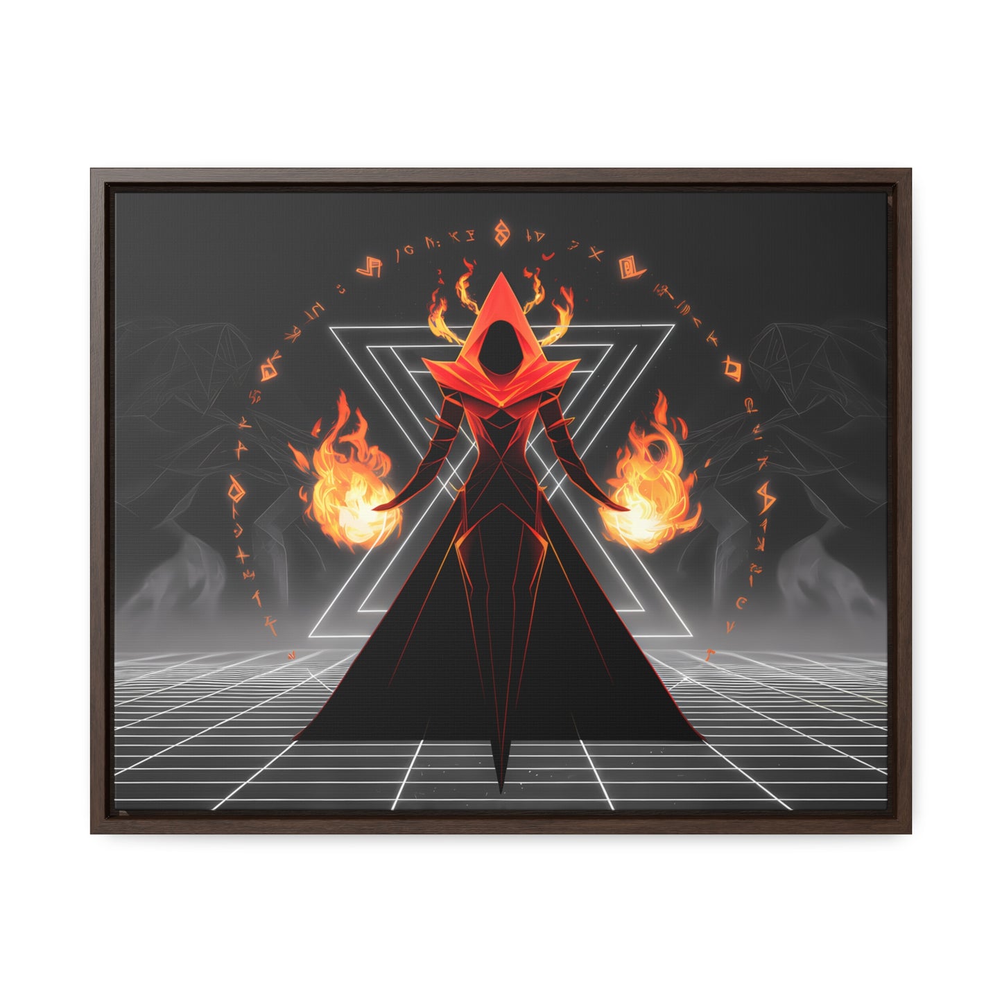 Eternal Pyromancer - Gallery Canvas Wraps, Horizontal Frame