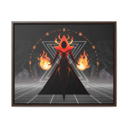 Eternal Pyromancer - Gallery Canvas Wraps, Horizontal Frame