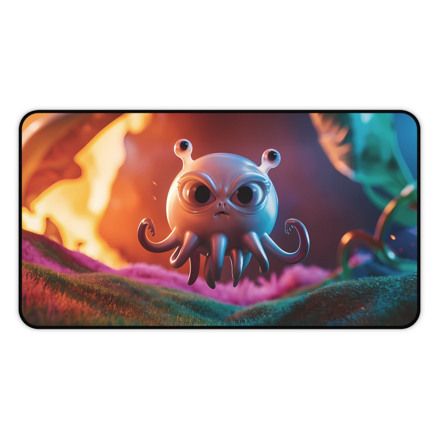 Cute Tentacle Alien - Desk Mat