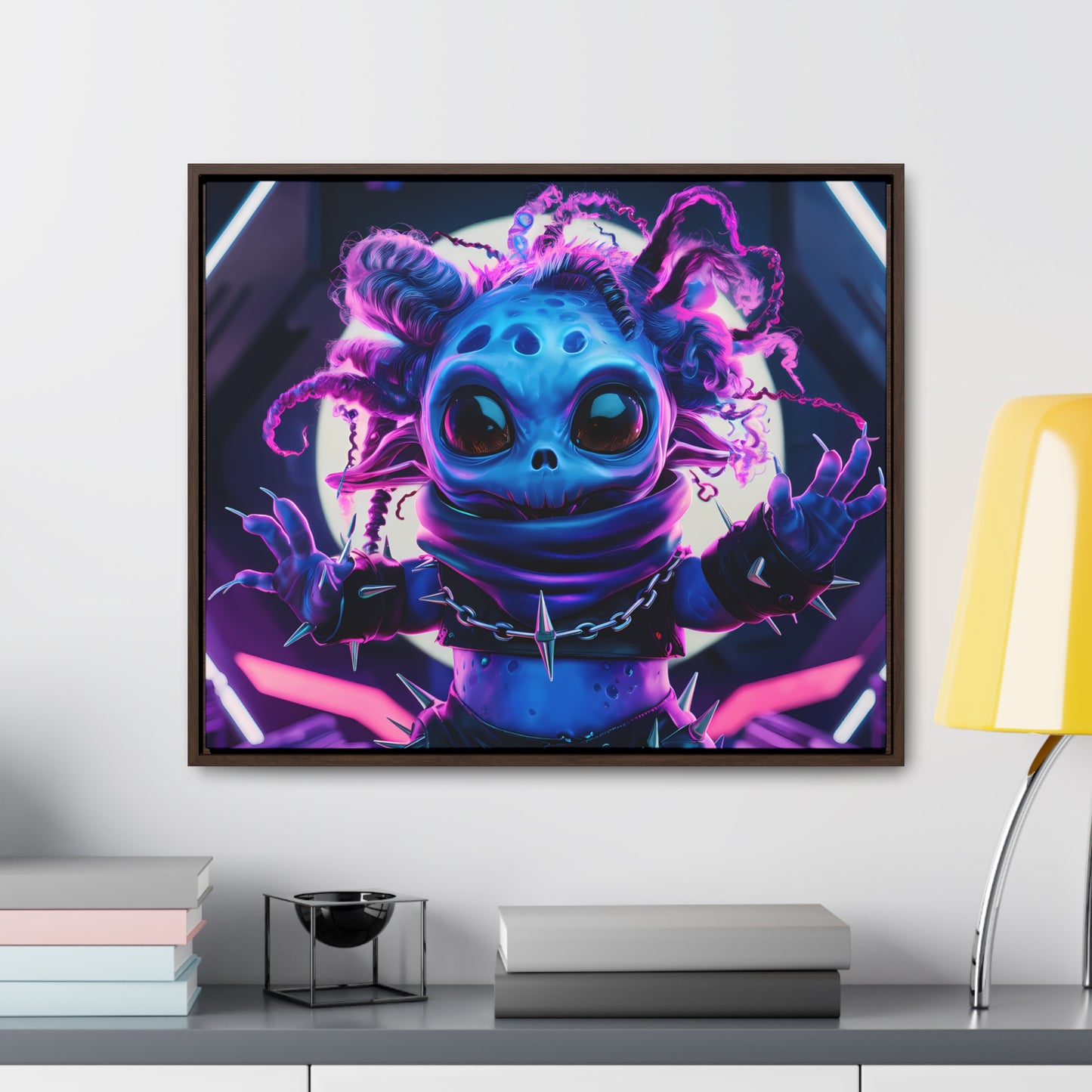 Alien Punk Starlet - Gallery Canvas Wraps, Horizontal Frame