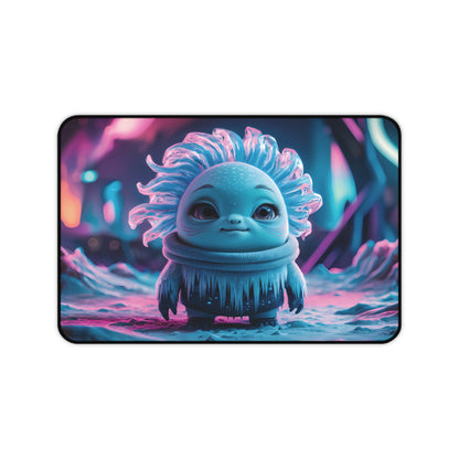 Cute Ice Alien - Desk Mat