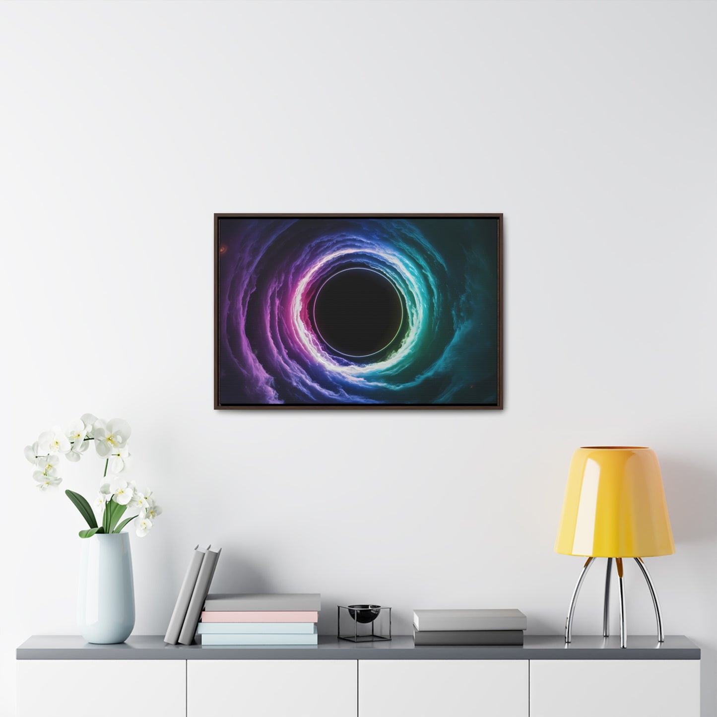 Ethereal Void - Gallery Canvas Wraps, Horizontal Frame