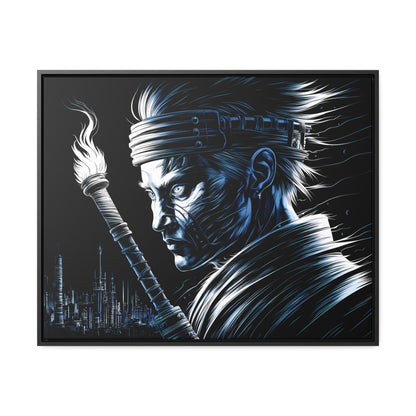 Shadow of the Eternal Flame - Gallery Canvas Wraps, Horizontal Frame