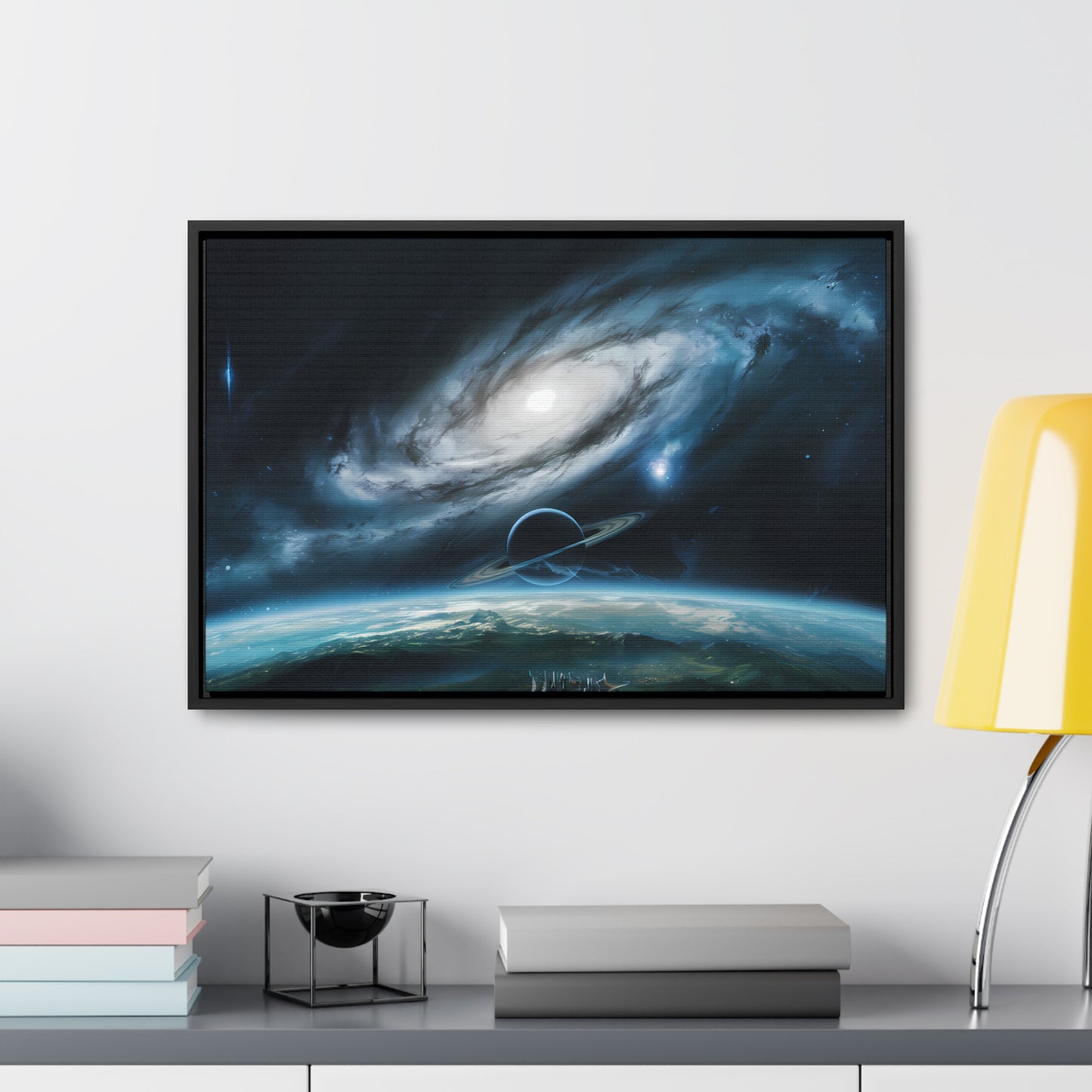 Celestial Spiral - Gallery Canvas Wraps, Horizontal Frame