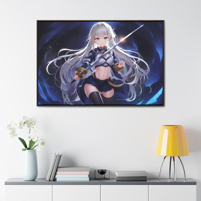 Blade of the Celestial Knight - Gallery Canvas Wraps, Horizontal Frame