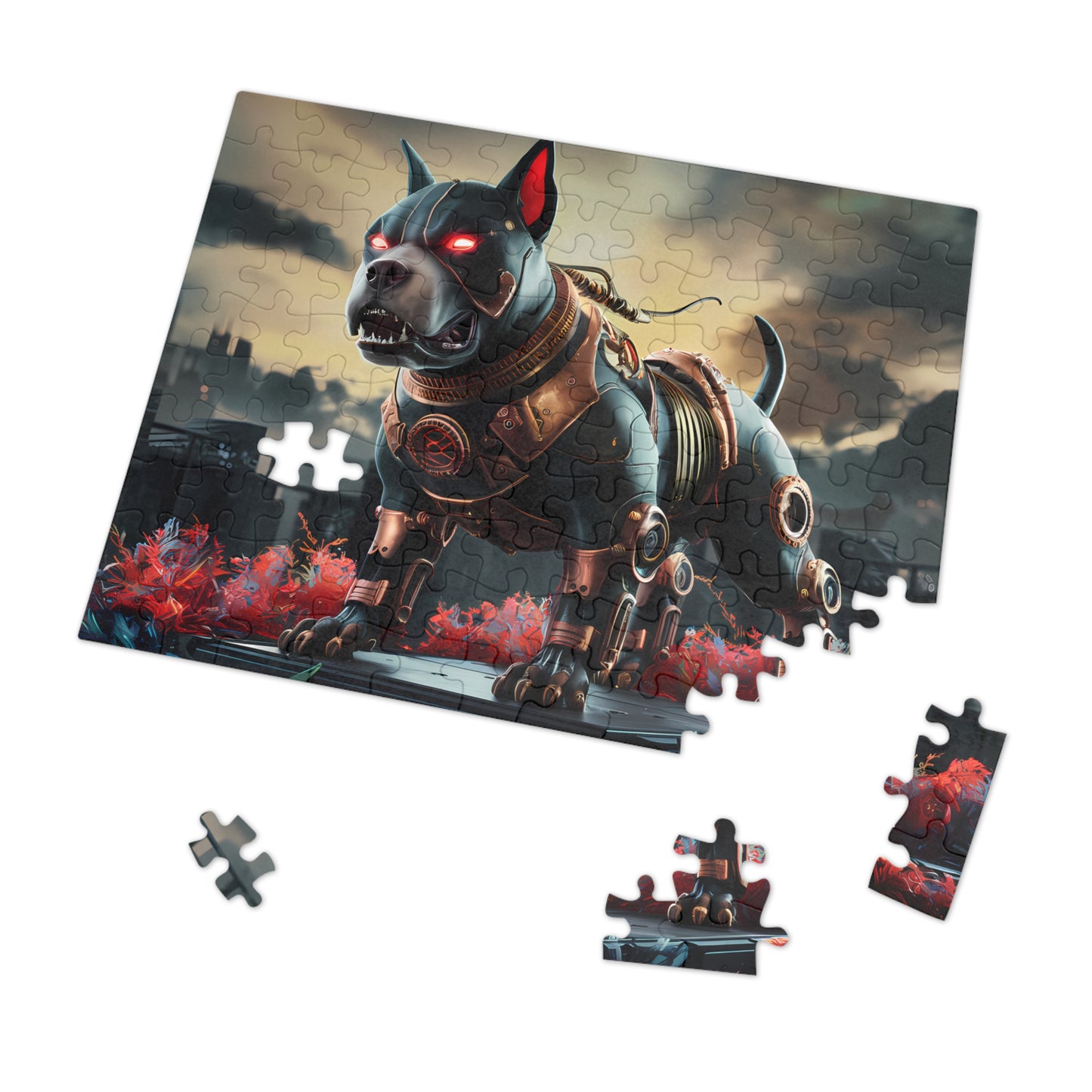 Cybernetic Guardian - Jigsaw Puzzle (30, 110, 252, 500,1000-Piece)