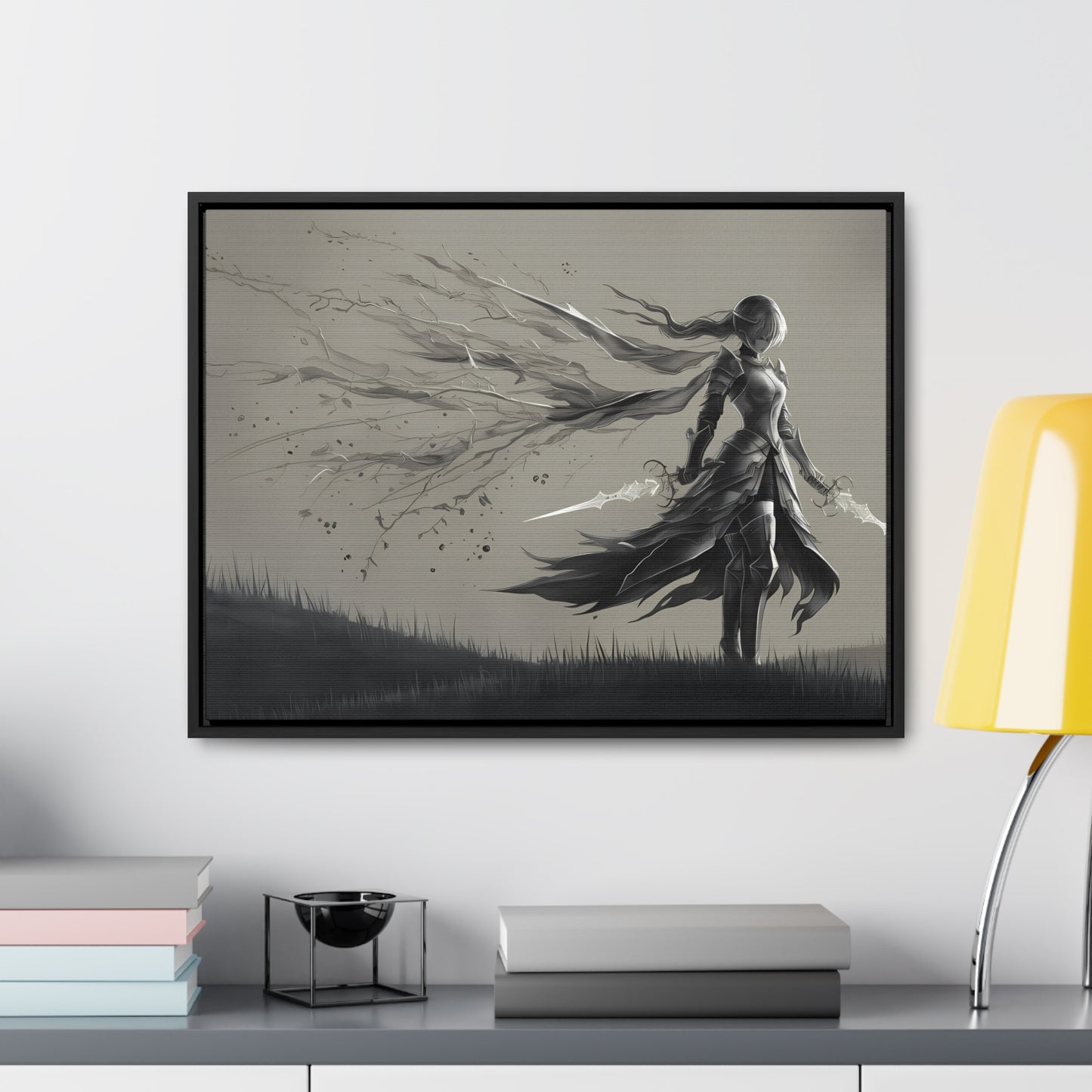 Blade of the Abyss - Gallery Canvas Wraps, Horizontal Frame