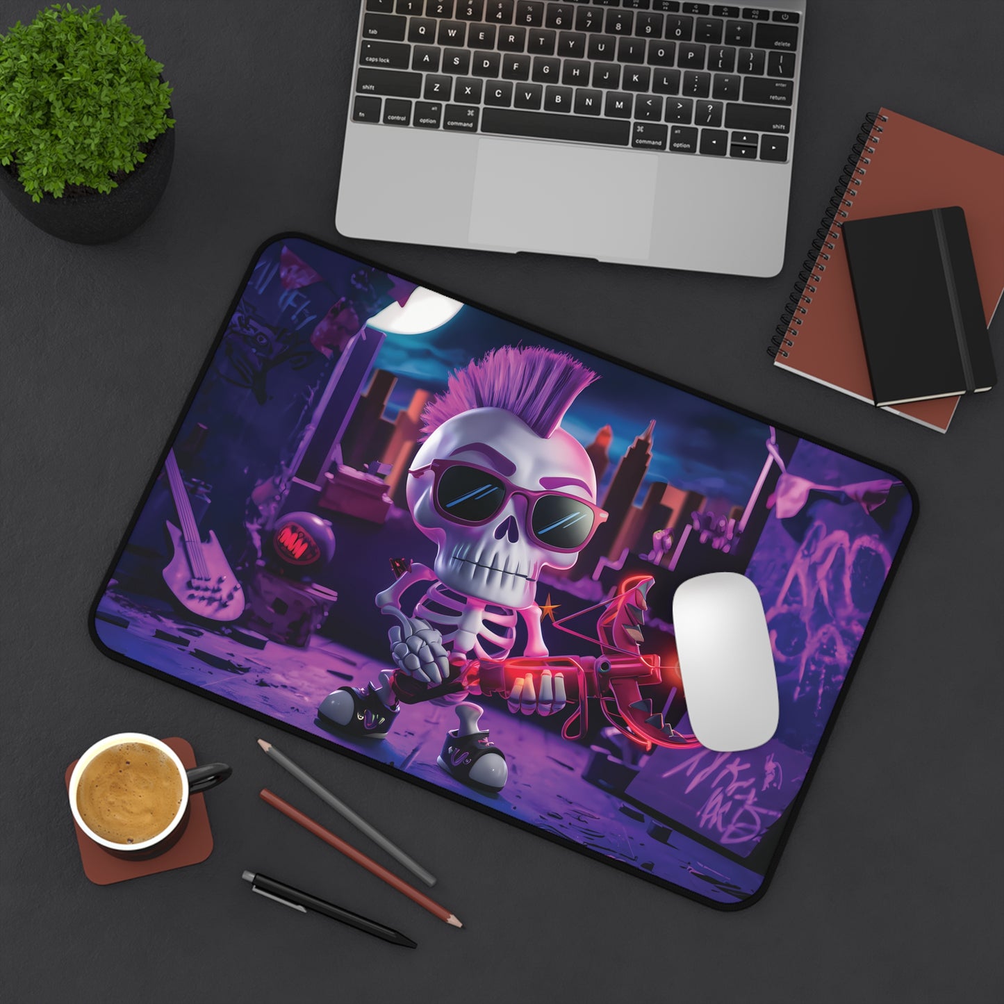 Cool Skeleton - Desk Mat