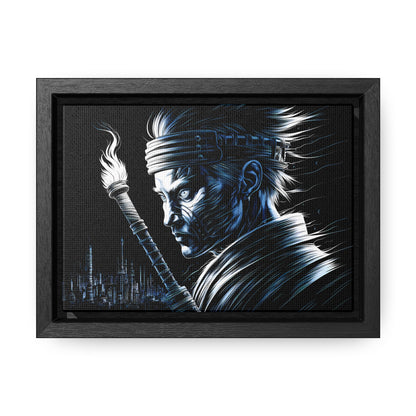 Shadow of the Eternal Flame - Gallery Canvas Wraps, Horizontal Frame