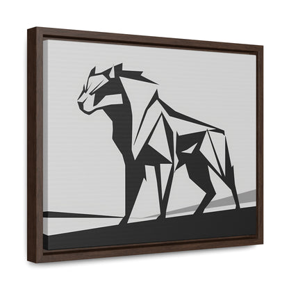 Geometric Beast - Gallery Canvas Wraps, Horizontal Frame