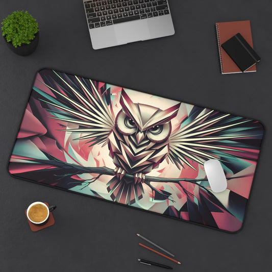 Guardian of the Night - Desk Mat