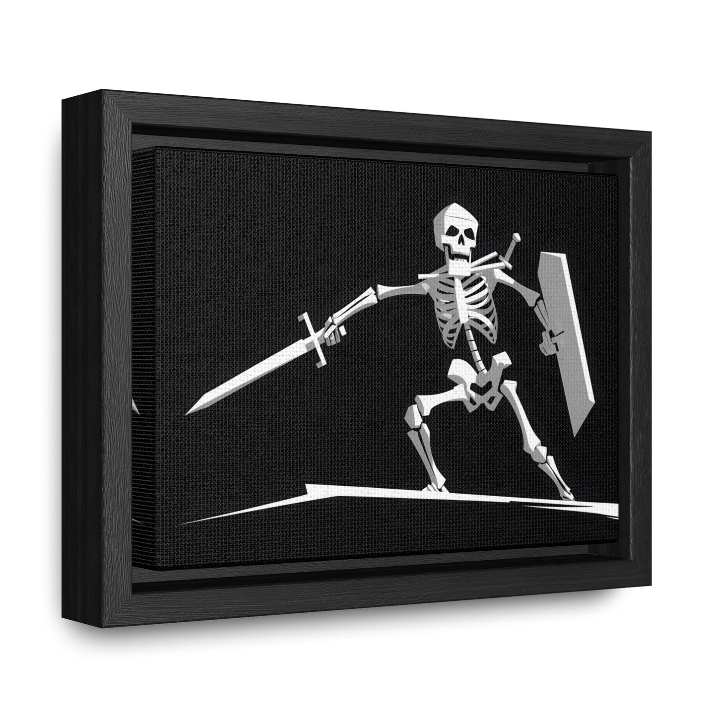 The Undead Sentinel - Gallery Canvas Wraps, Horizontal Frame