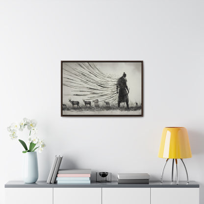 Whispers of the Wind - Gallery Canvas Wraps, Horizontal Frame