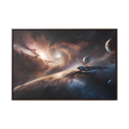 Voyage Through the Maelstrom of Stars - Gallery Canvas Wraps, Horizontal Frame