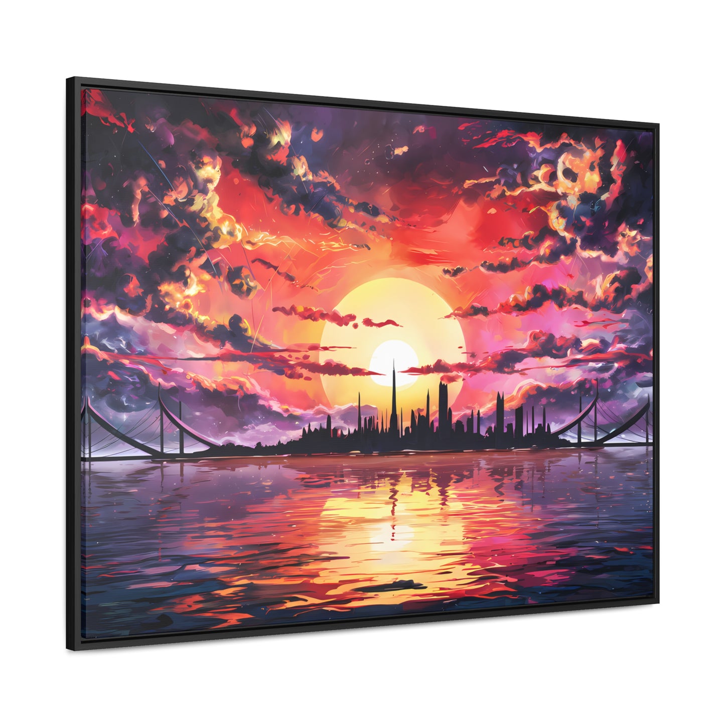 Eternal Radiance - Gallery Canvas Wraps, Horizontal Frame