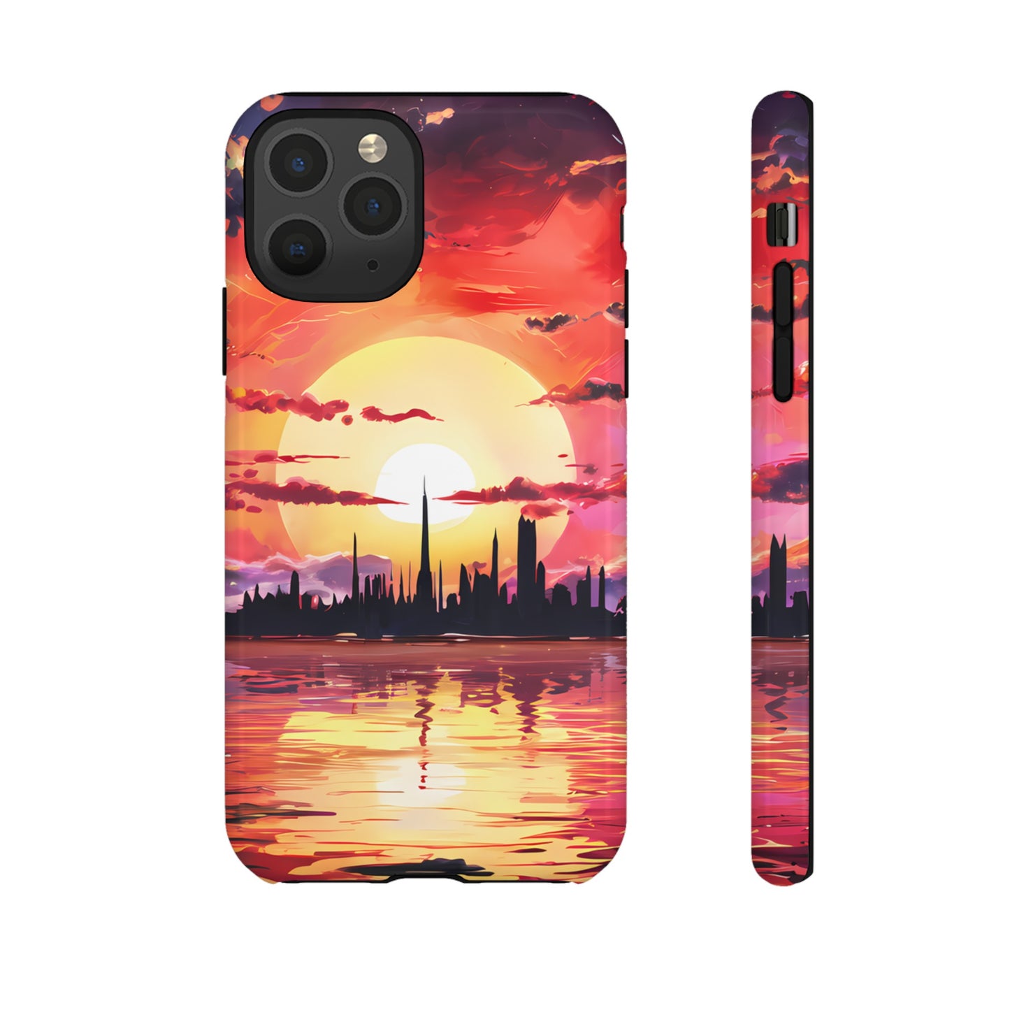 Anime Island City - Smartphone Tough Cases